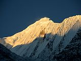 09 Gangapurna Close Up Just After Sunrise From Manang 